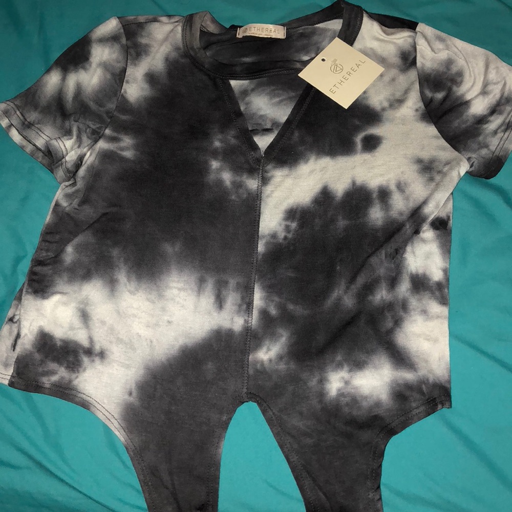 Tie dye crop top